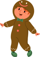 Gingerbread Costume Child