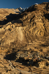 Manang town, Nepal