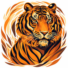 Tiger Logo Design Very Cool