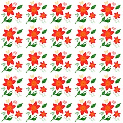 seamless floral pattern, suitable for social media posts, banners, card designs, scrapbooking, and so on.