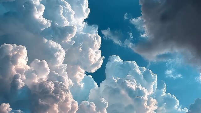 Cloudscape View from Above