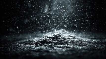 Stunning Night Sky with Starry Dust and Cosmic Glow