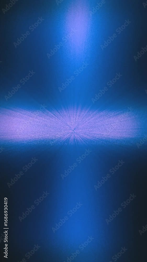 Poster enjoy an immersive journey through vibrant blue hues and captivating abstract forms set against a te