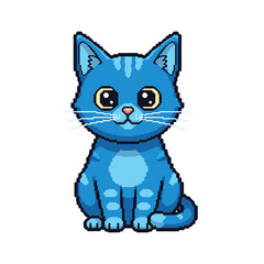 pixel art cat