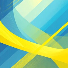 Abstract design with vibrant colors and dynamic lines