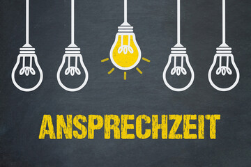 Ansprechzeit	

