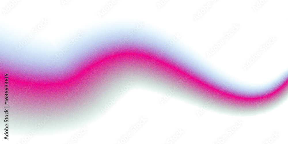 Poster dynamic purple and blue waves form an abstract, futuristic vector background with a flowing line pat