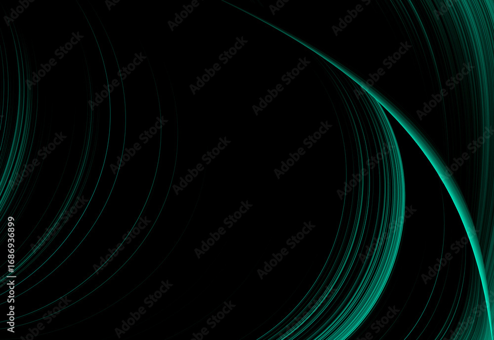 Poster background black and green dark are light with the gradient is the surface with templates metal text