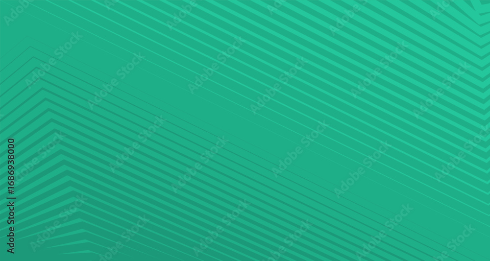 Aufkleber abstract teal vector background with diagonal gradient lines forming a geometric pattern. modern, mi