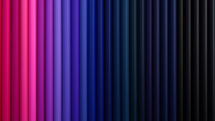 Obraz premium Colorful Abstract Gradient Background with Seamless Vertical Lines from Pink to Black