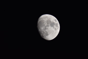 moon in the night sky