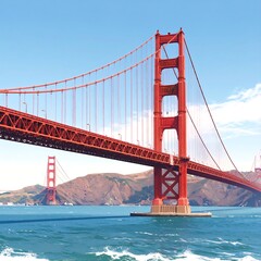 Obraz premium Golden Gate Bridge, California