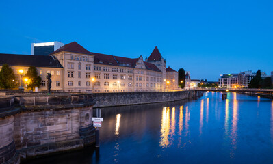 Obraz premium Berlin River Spree