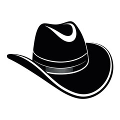 a-stark-black-silhouette-of-a-classic-cowboy-hat-a.eps