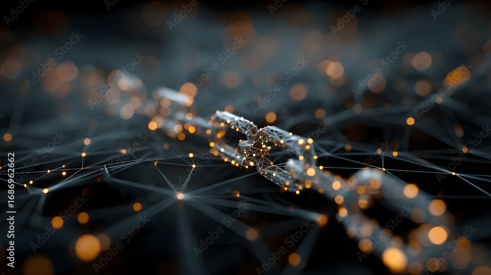 Aufkleber cyber security network anddata protection technologyon interface ai security bock chain digital padl