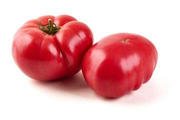 Heirloom Tomato, isolated on white background