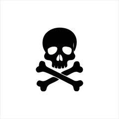 dangerous substance icon vector, dangerous science substance warning icon