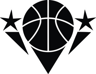 Basketball points vector icon.eps