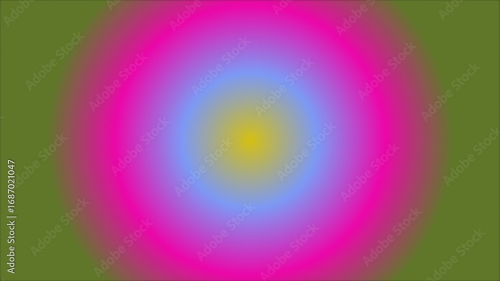 Poster abstract gradient with vivid colors circular design perfect for backgrounds and modern art applicati