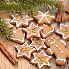 christmas gingerbread cookies