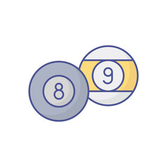 Ball Game Vector icon which can easily modify or edit