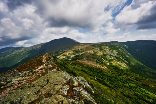 View from Mount Monroe, White Mountains, New Hampshire 