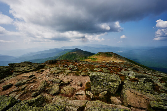 View from Mount Monroe, White Mountains, New Hampshire 