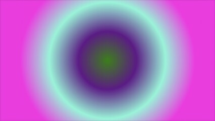 Abstract Gradient Background with Circular Design in Pink Purple Green and Blue for Modern Presentation