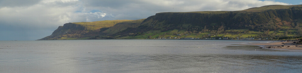 The Garron Plateau in County Antrim, Northern Ireland 