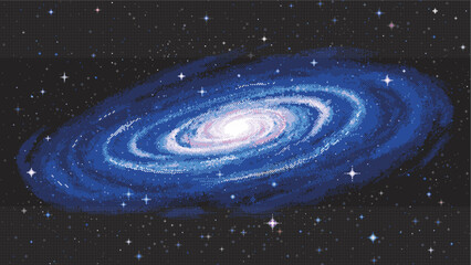 Milky Way Galaxy In Space © MochSyahrul