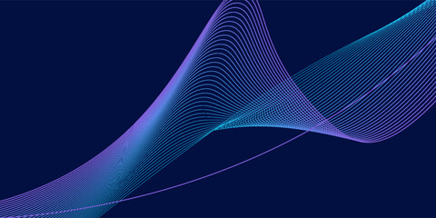 Abstract background design with diagonal blue and pink or purple line pattern. Vector horizontal format for digital luxury business banner, contemporary cover, luxury premium.