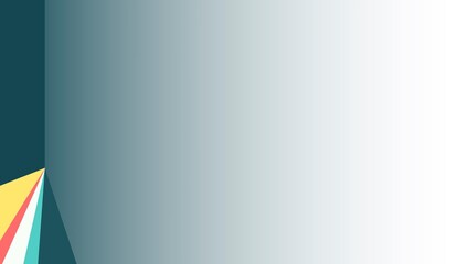 Minimalist Abstract Background with Colorful Geometric Design Elements