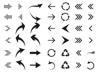 Collection of Arrow Icons Set