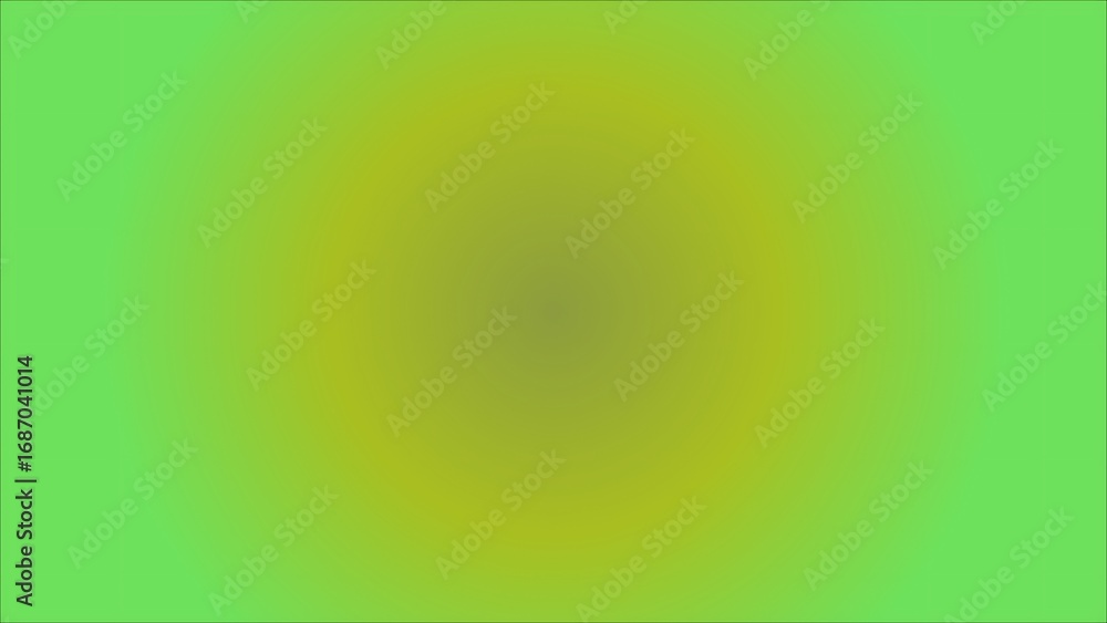 Aufkleber abstract radial gradient of green and yellow for modern designs and backdrops with circular patterns