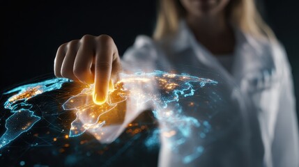 Digital Interaction with Virtual Globe and Network Connectivity for Innovation