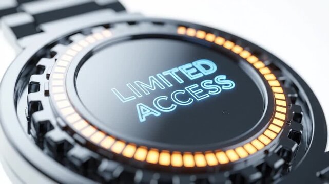 Limited Access A Visual Representation of Restricted Access and Security Measures