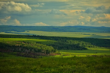 Hills of the West Siberian Plain.
