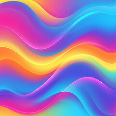 Abstract Gradient Wave Background