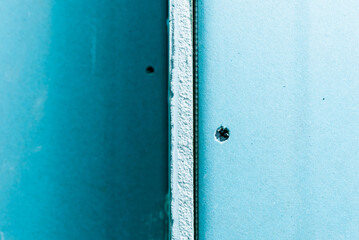 Renovation of an old residential apartment, drywall joints, renovation of interior house walls.