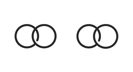 Interlocking Circles: A Simple Symbol of Connection, Unity, and Partnership