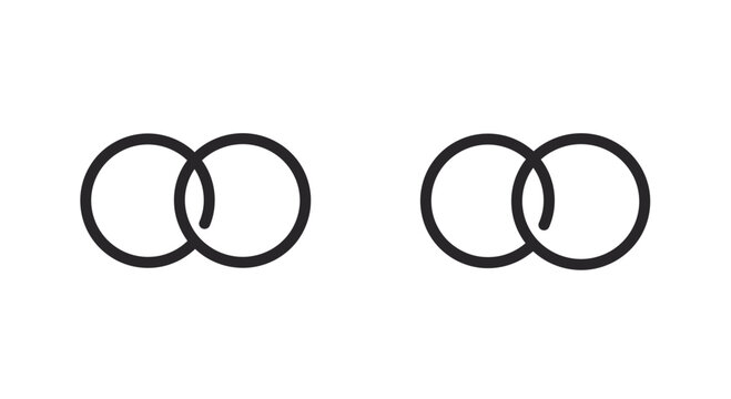 Interlocking Circles: A Simple Symbol of Connection, Unity, and Partnership