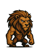 Fierce Lion Mascot