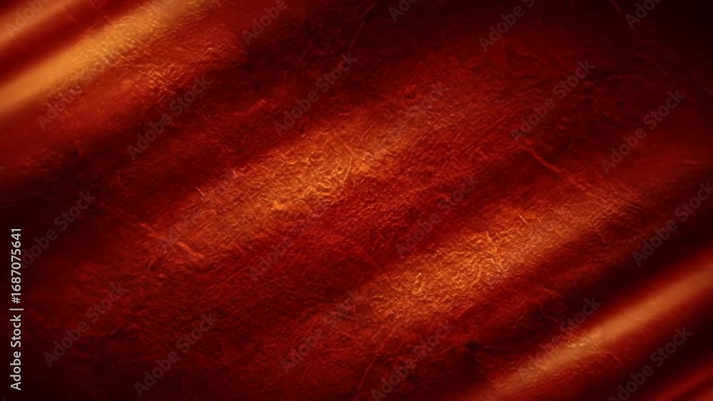 Poster abstract video loop with warm, dynamic, rusty textures and subtle light flares