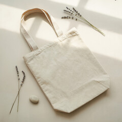 A pink gift box with a red bow sits on white fabric next to a needle and thread
