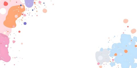 Creative Artistic Negative Space Abstract Background