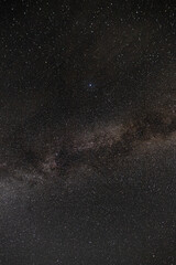 The Milky Way in the night sky
