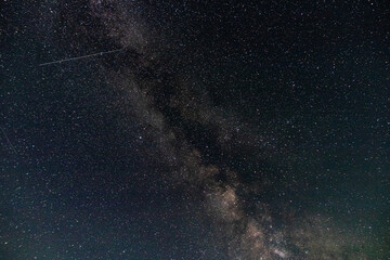 The Milky Way in the night sky