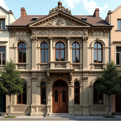 Obraz premium Neo-Classical Facade 