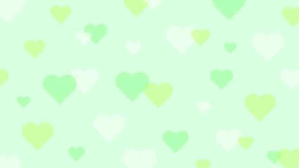 Cute and pop simple heart background
