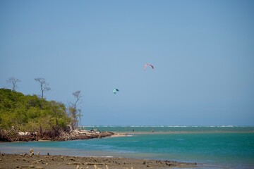 kite on the beach